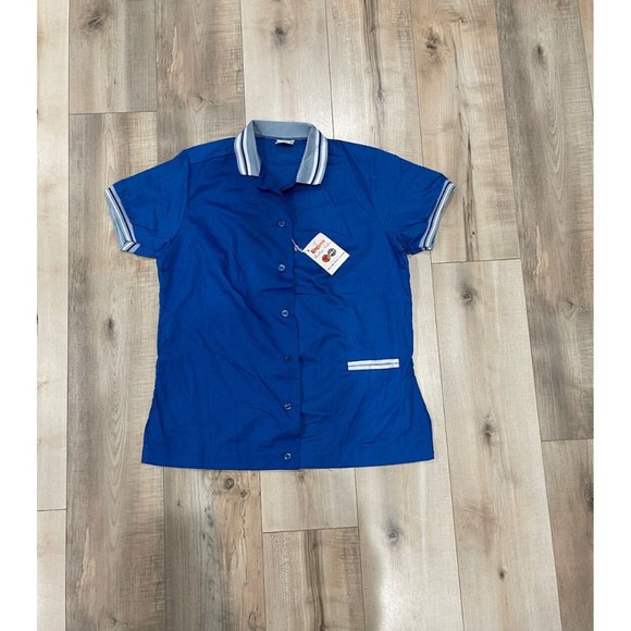 King Louie Other - New Vintage King Louie Bowling Shirt Blue Button Down Shirt Sleeve Men’s 38 USA